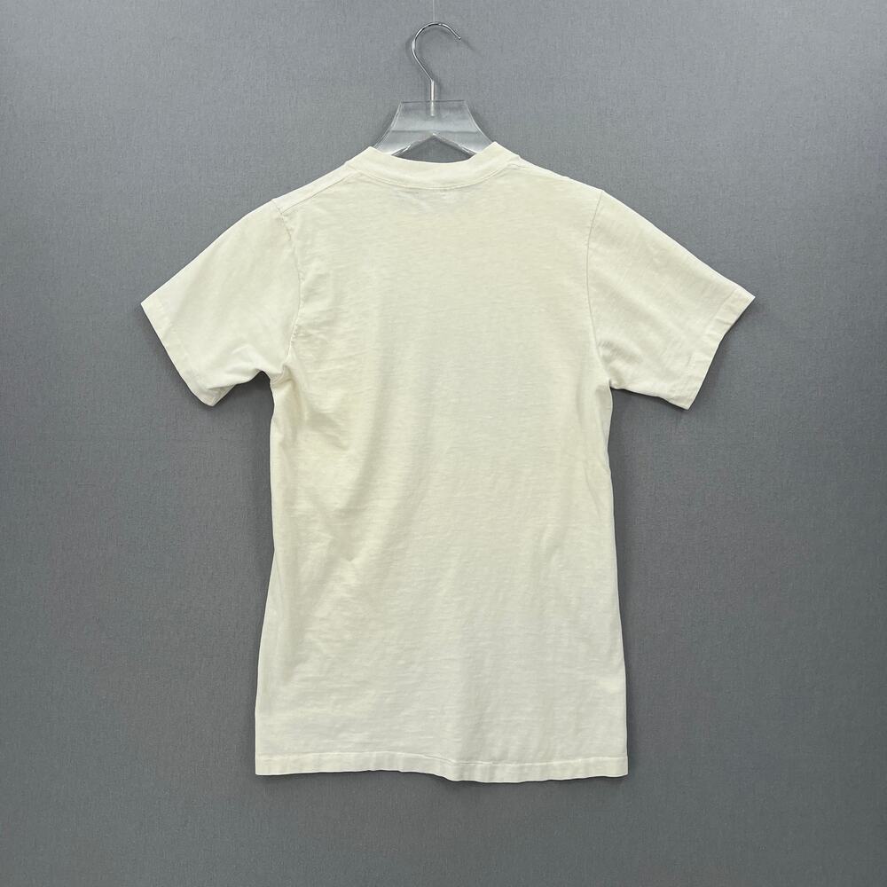 VINTAGE Far Side Larsen Short Sleeve Tee Mens S White Natural History Museum - Picture 2 of 11